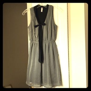 Black and white cute dress
